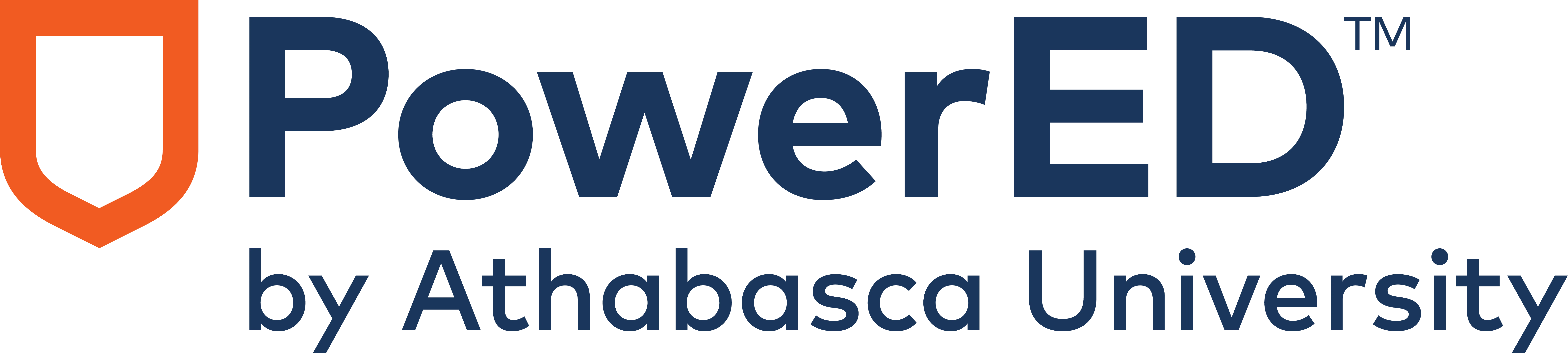 Powered By Athabasca U Logo